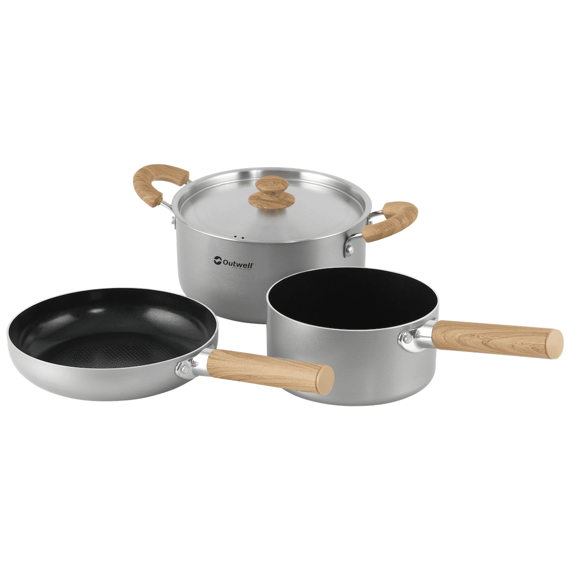 Sada nádobí Outwell Feast Ceramic Set M Barva: stříbrná