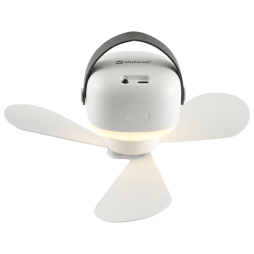 Větráček Outwell Aurelios Rechargeable Fan Barva: bílá