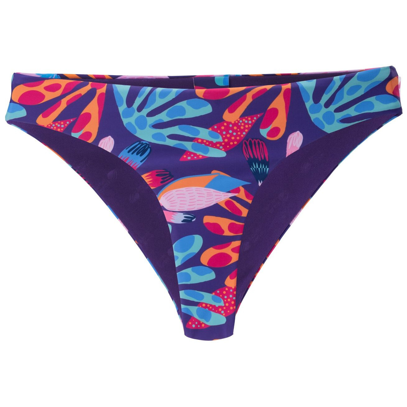 Dětské plavky Aquawave Anana Bottom Jr Dětská velikost: 140 / Barva: fialová/oranžová