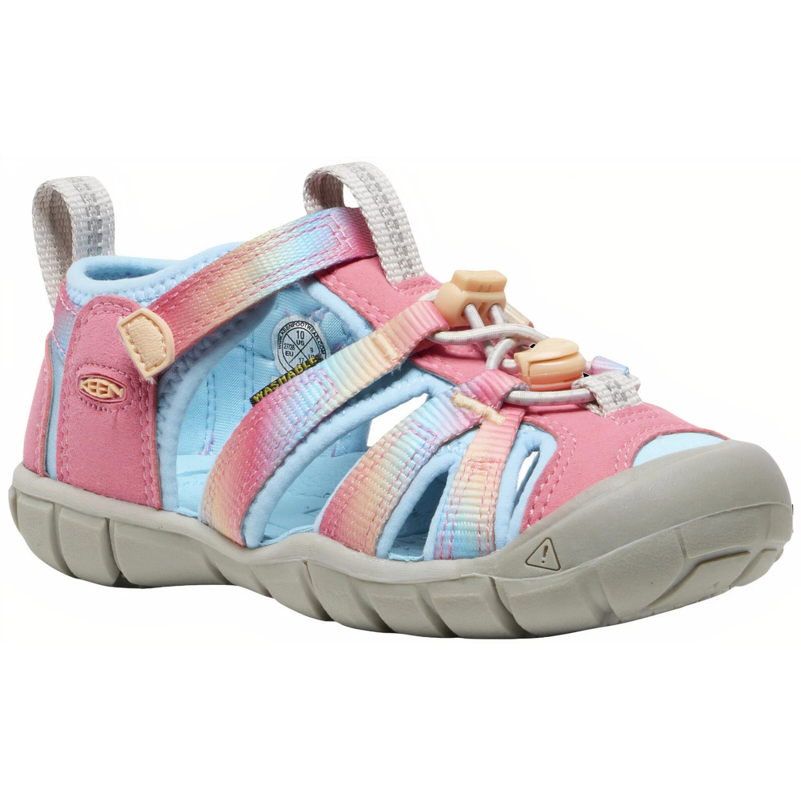 Dětské sandály KEEN Seacamp II Cnx Children Ombre Pink Lemonade Velikost bot (EU): 27-28 / Barva: růžová