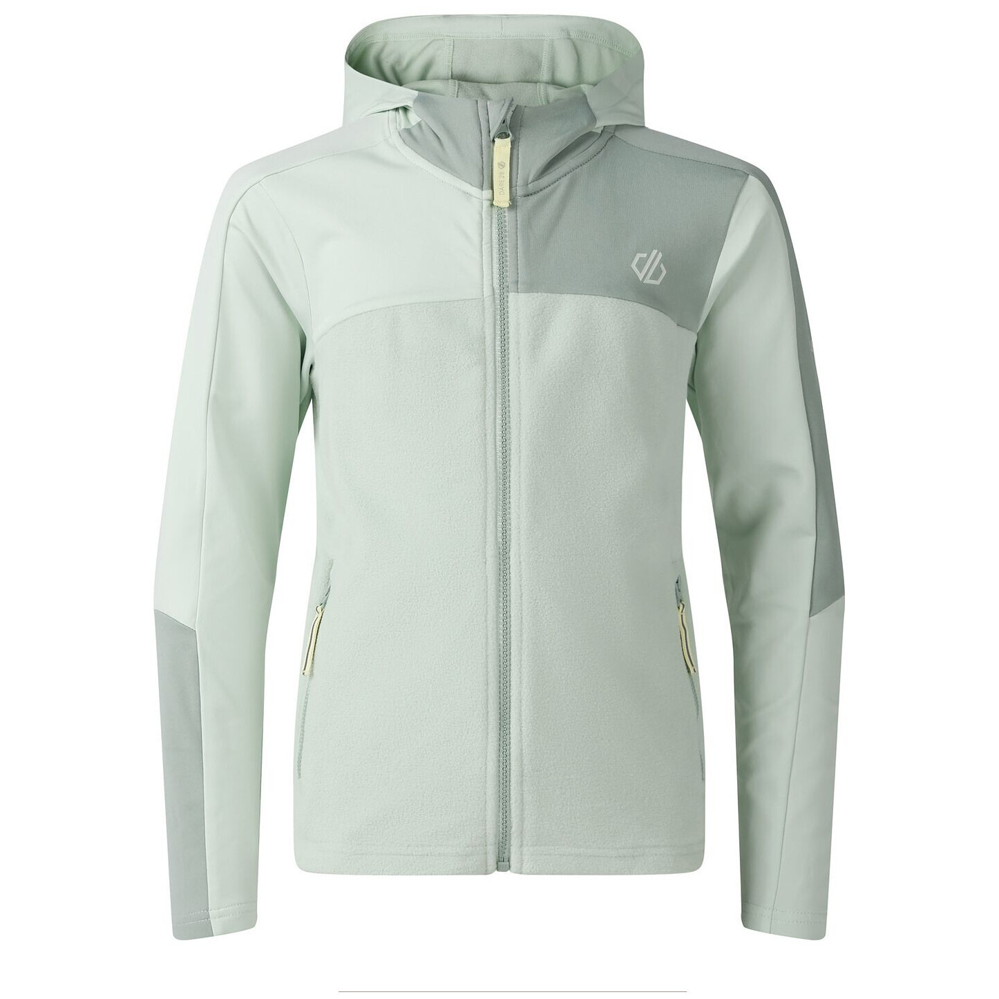 Dětská mikina Dare 2b Thriving IV Stretch Midlayer Celadon Dětská velikost: 122-128 / Barva: světle zelená