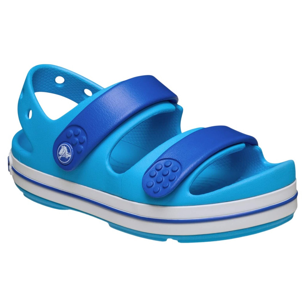 Dětské sandály Crocs Crocband Cruiser Sandal K Venetian/Blue Bolt Velikost bot (EU): 30-31 / Barva: modrá