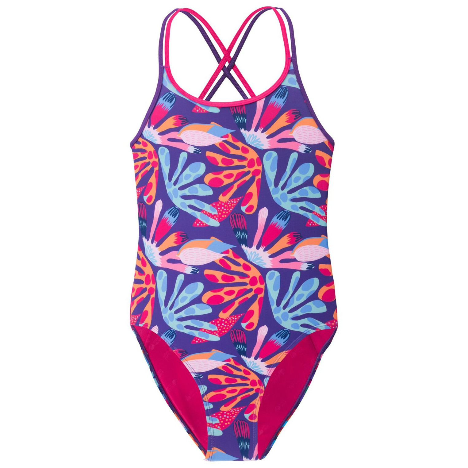 Dětské plavky Aquawave Norsel Jr Dětská velikost: 140 / Barva: růžová/modrá