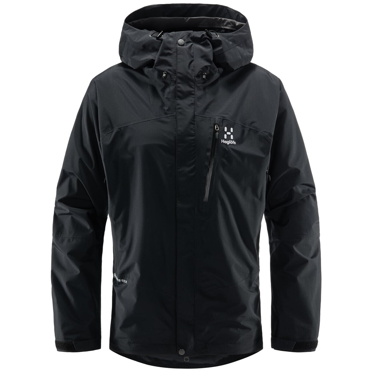 Pánská nepromokavá bunda Haglöfs Astral GTX Jacket Velikost: M / Barva: černá