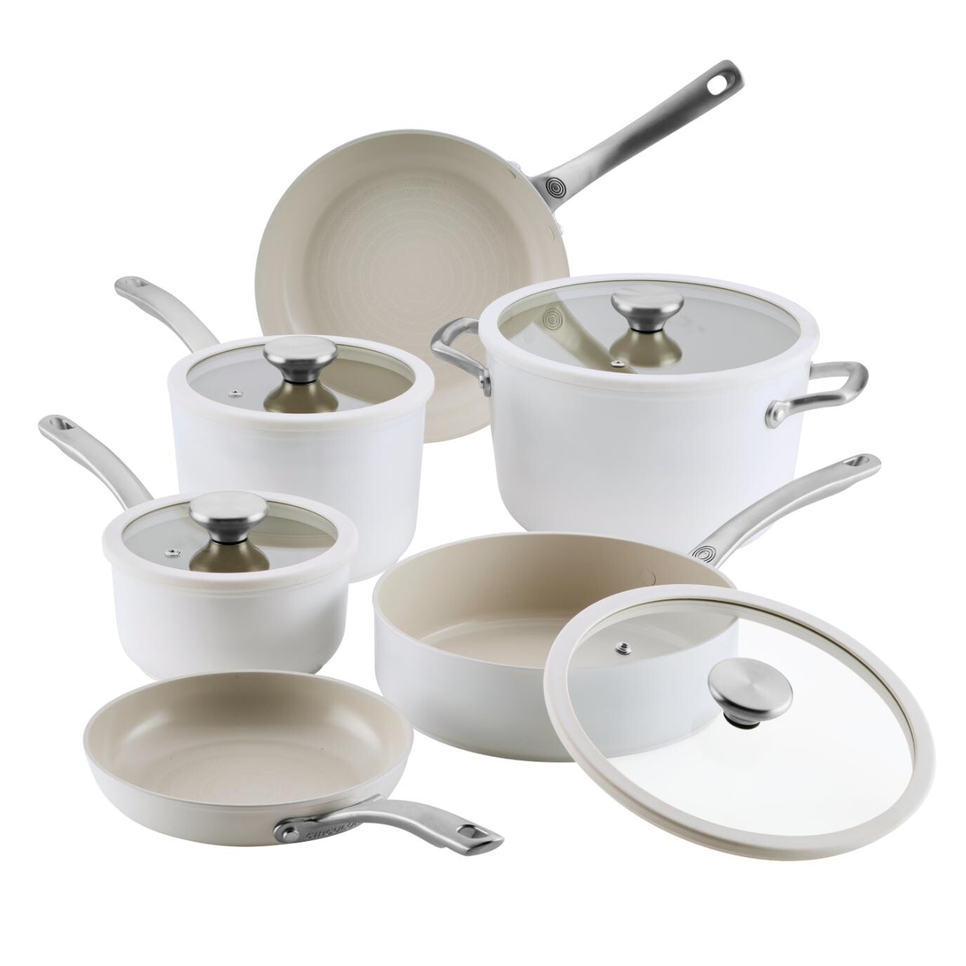 Circulon Sada hrnců HALO LASERDEFENCE, sada 6 ks, hliník, Hestan