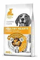 thePet+ Dog Poultry Hearts Training Treats 400g