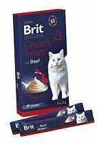 Brit Premium Cat by Nature Creamy Treats Beef 6x15g