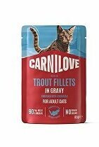 Carnilove Cat Pouch Gravy Trout+Echinacea 85g