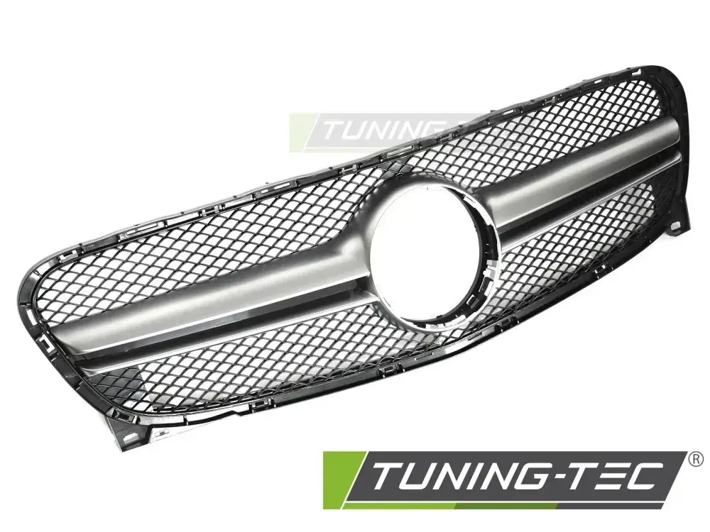 GRILLE BLACK SILVER fits MERCEDES GLA X156 13-16