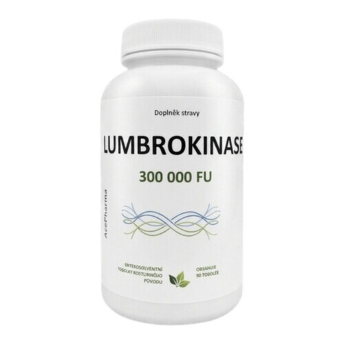 AcePharma Lumbrokinase 300 000 FU tob.90