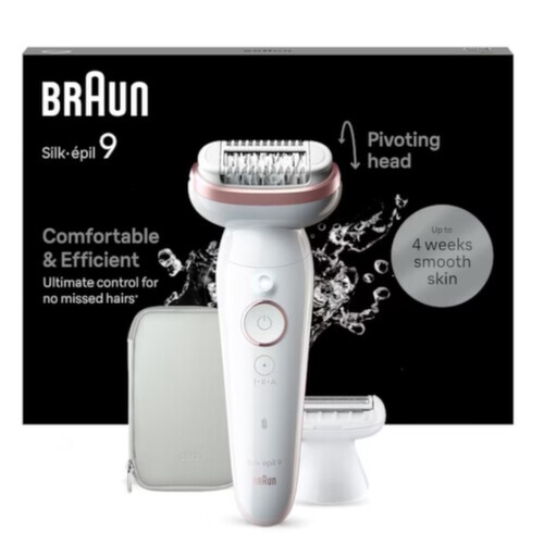 Braun Silképil 9 epilátor mokro&sucho