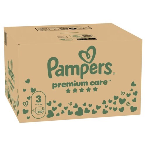 Pampers Premium Care 3 plenky 6-10 kg 180 ks