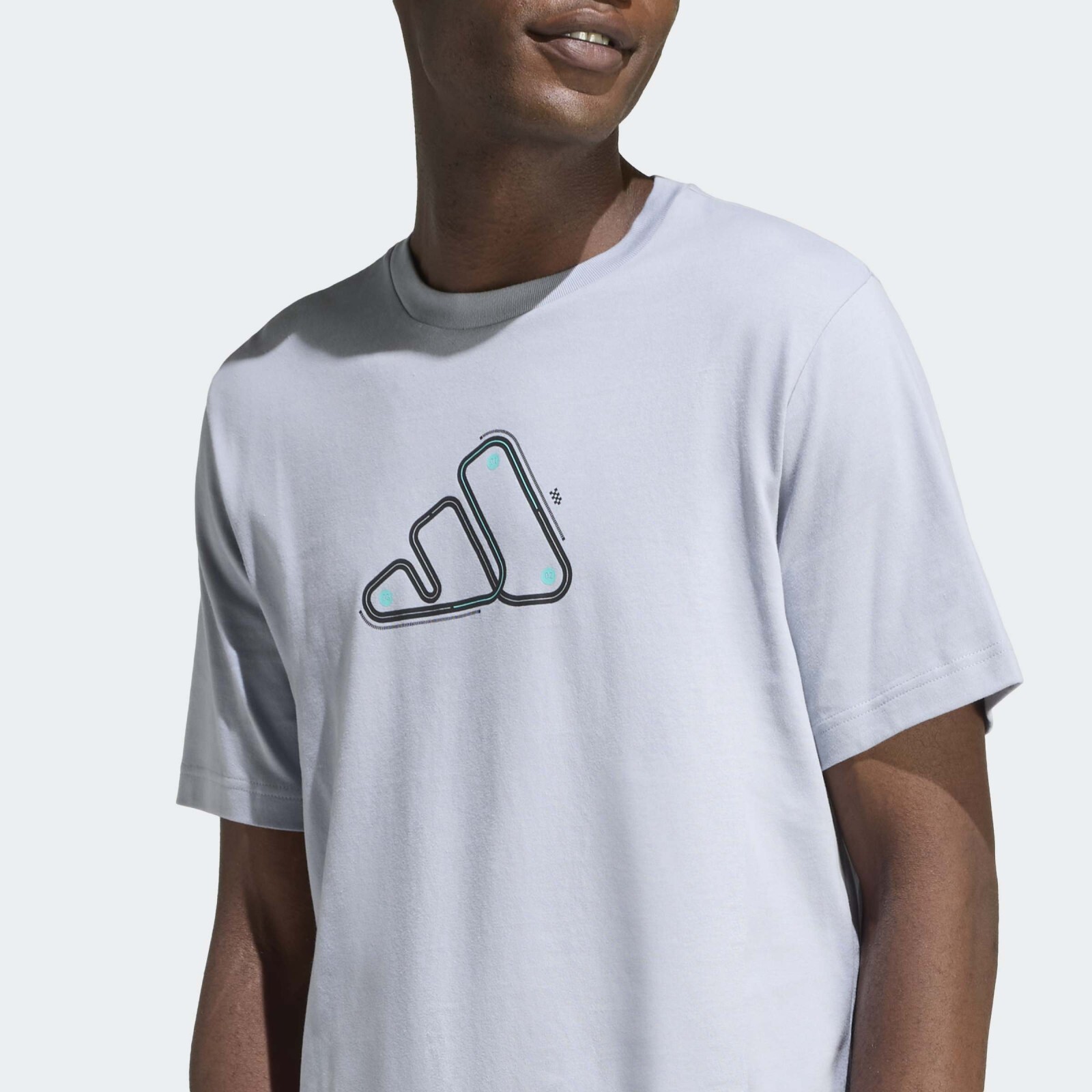 adidas MOTORSPORT TRACK GRAPHIC T-SHIRT 3XL