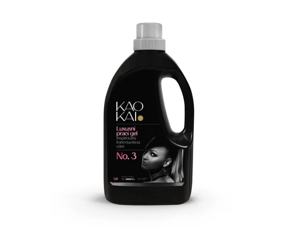 Prací gel z Marseillského mýdla KAO KAI. No. 3 Nanolab 1,5 L