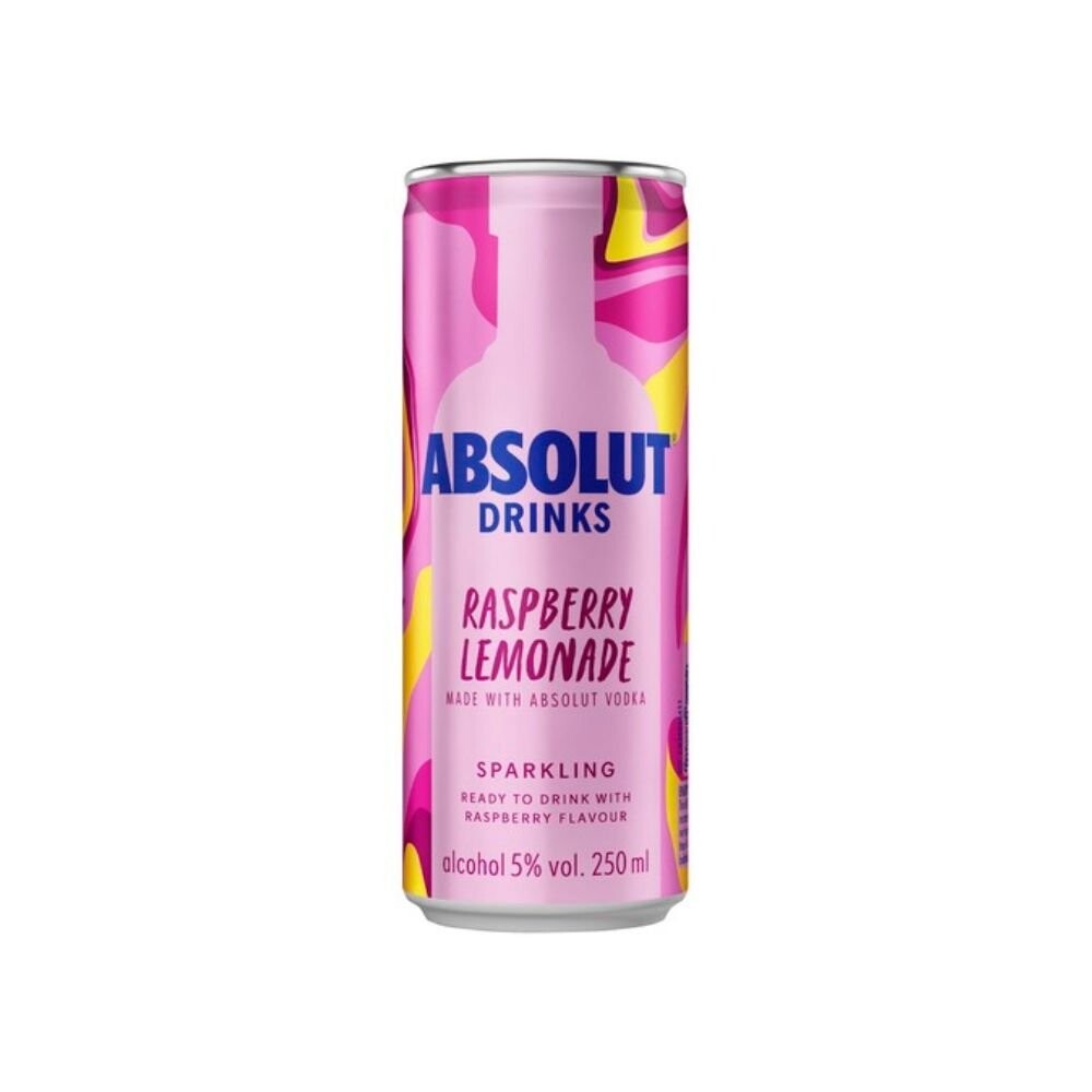 Absolut Raspberry Lemonade RTD 0,25l 5%