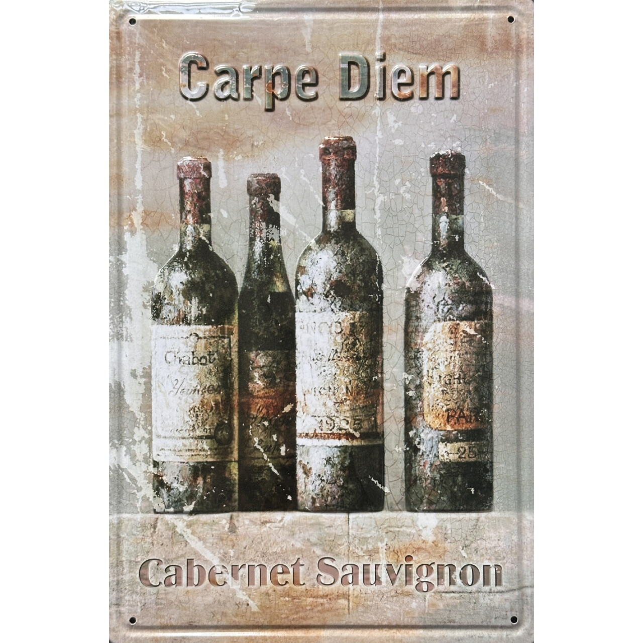 Cedule plechová Legal Life Cabernet 30x20cm - barevná