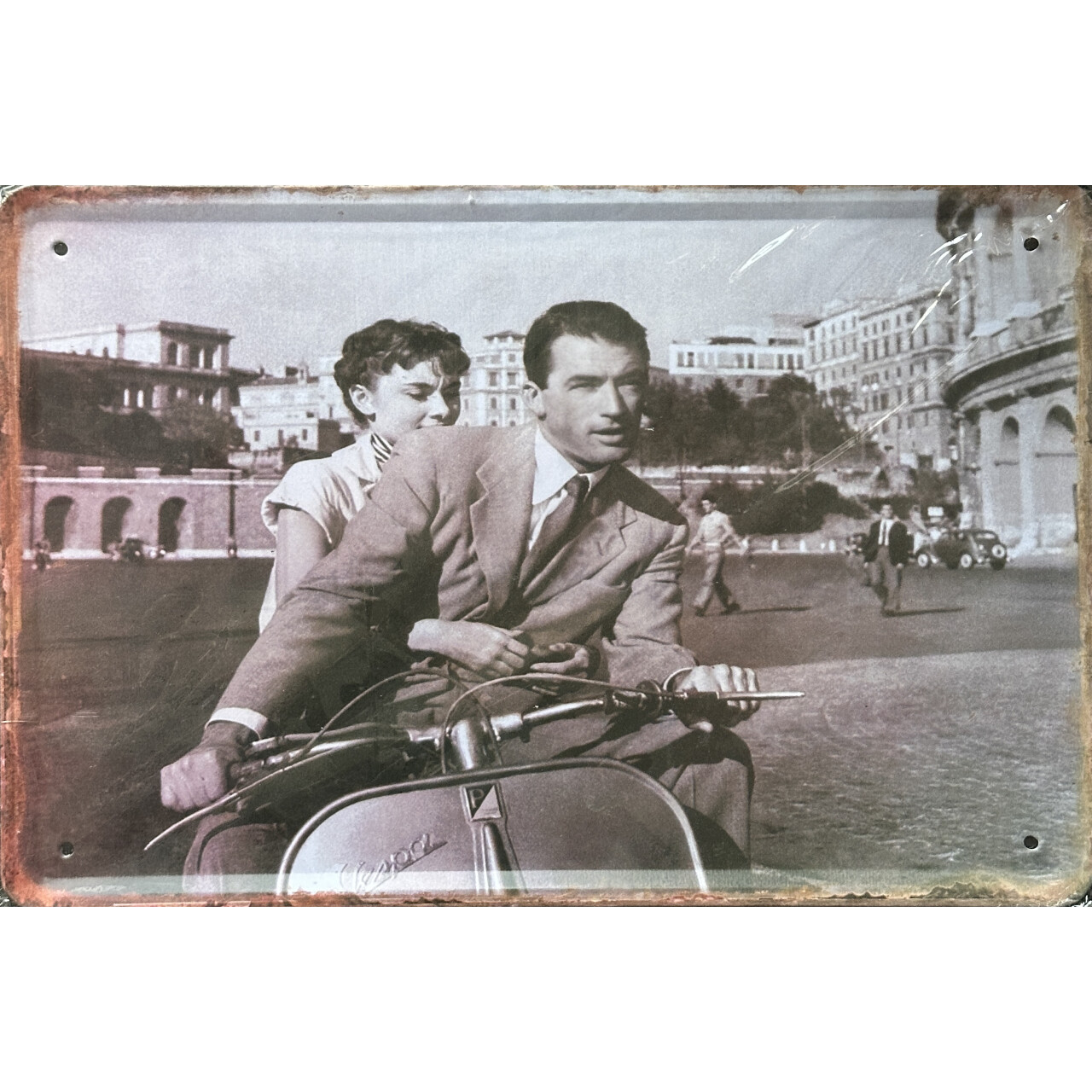 Cedule plechová Legal Life Movie legend 20x30cm - barevná