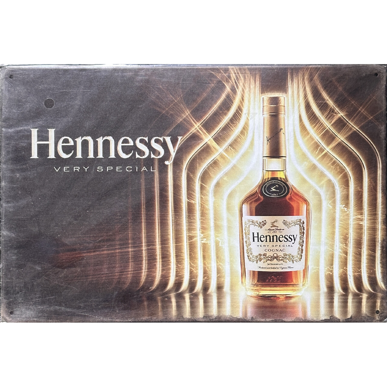Cedule plechová Legal Life Hennessy 20x30cm - barevná