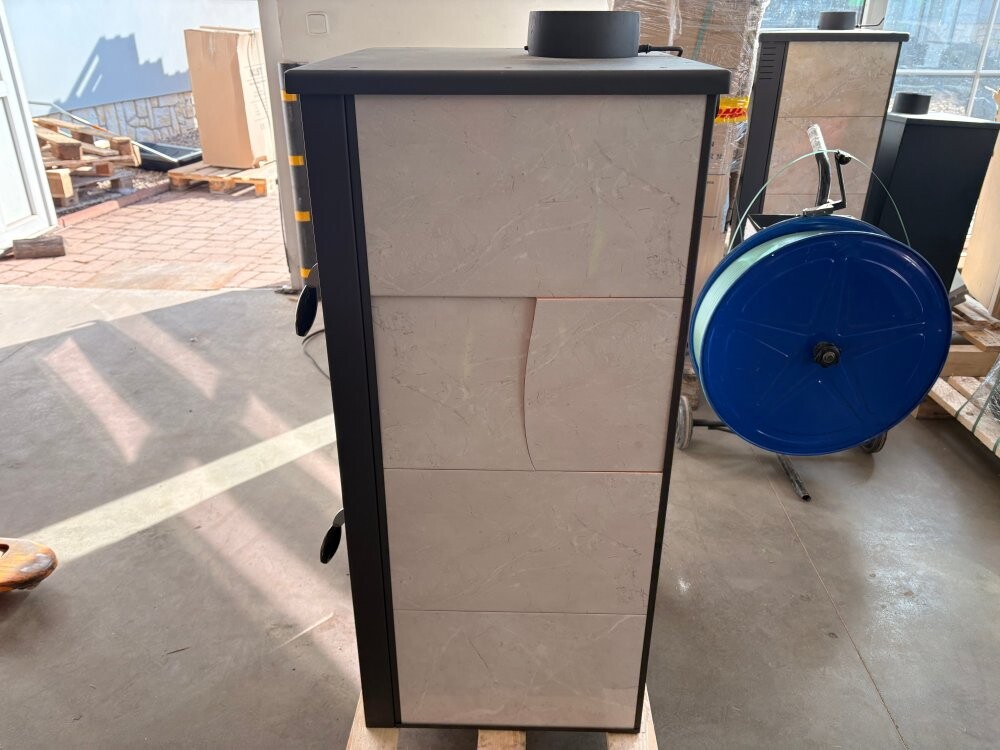 PROTERMO krbová kamna ALPINA BOILER 30kW - bílá (II. Jakost)
