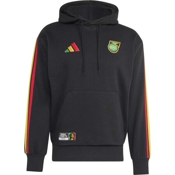 adidas JFF DNA FL HD Pánská mikina, černá, velikost XXL