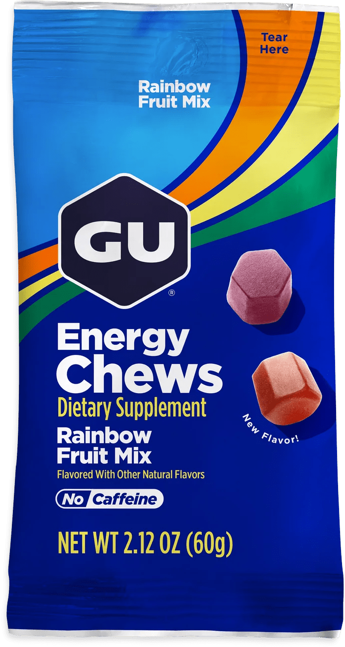 Energetické gely GU Energy GU Energy Chews Rainbow Fruit Mix (60g)