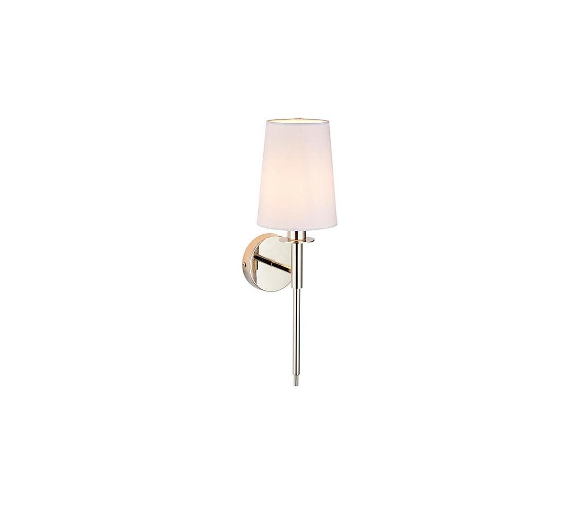 Endon 92949 - Nástěnná lampa 1xE14/6W/230V bílá/lesklý chrom 92949