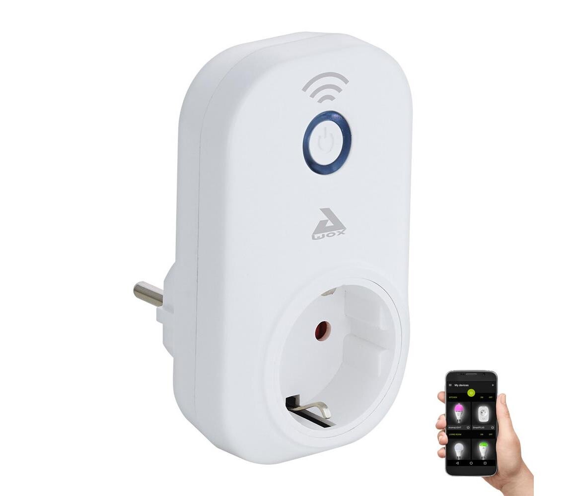 Eglo 97476 - Chytrá zásuvka Connect plug 2300W SCHUKO 97476