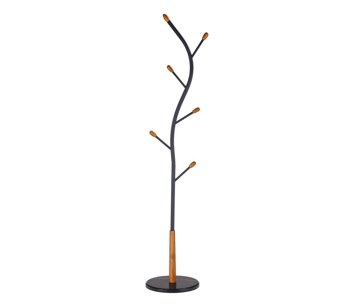 Halmar Stojanový věšák 186x38 cm STILE černá 5905248113466