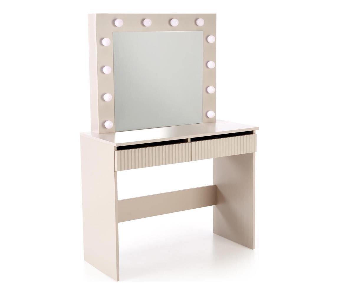 Halmar Toaletní stolek AMORIO 94x43 cm kašmír 5905248137325