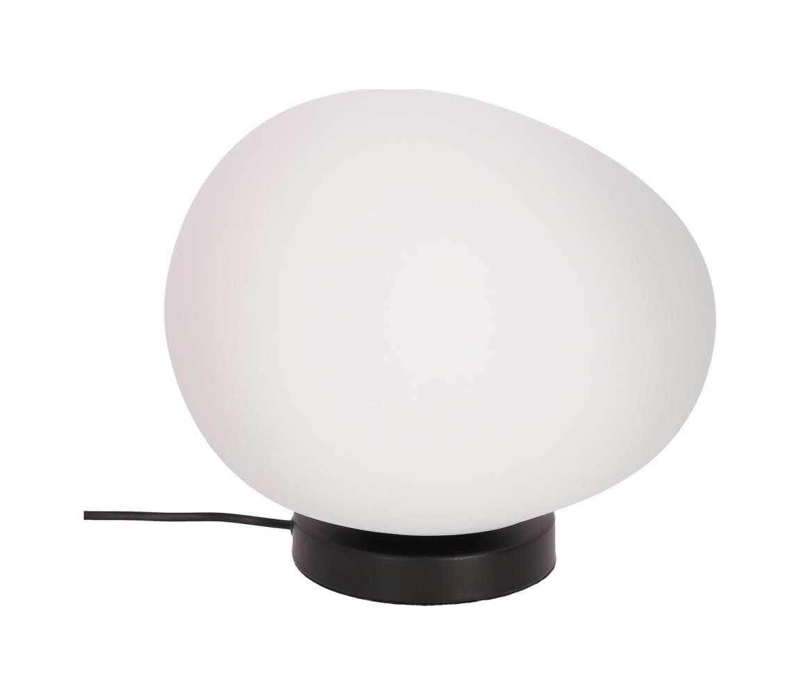 Stolní lampa STONES 1xE27/40W/230V černá 41-35226