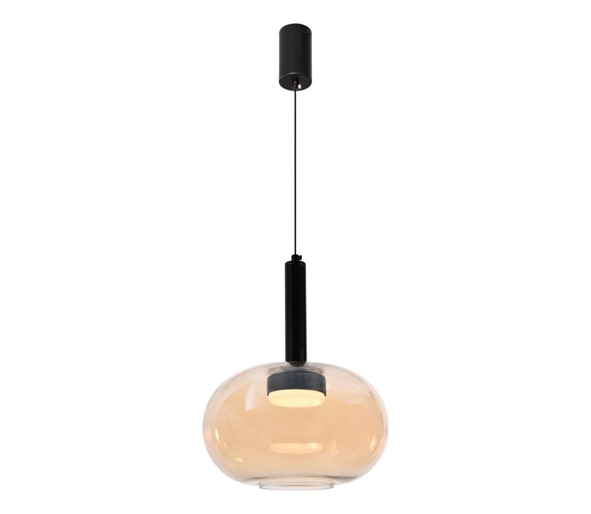 Lustr na lanku BUENO 1xGX53/9W/230V pr. 25 cm kouřová béžová 31-50465