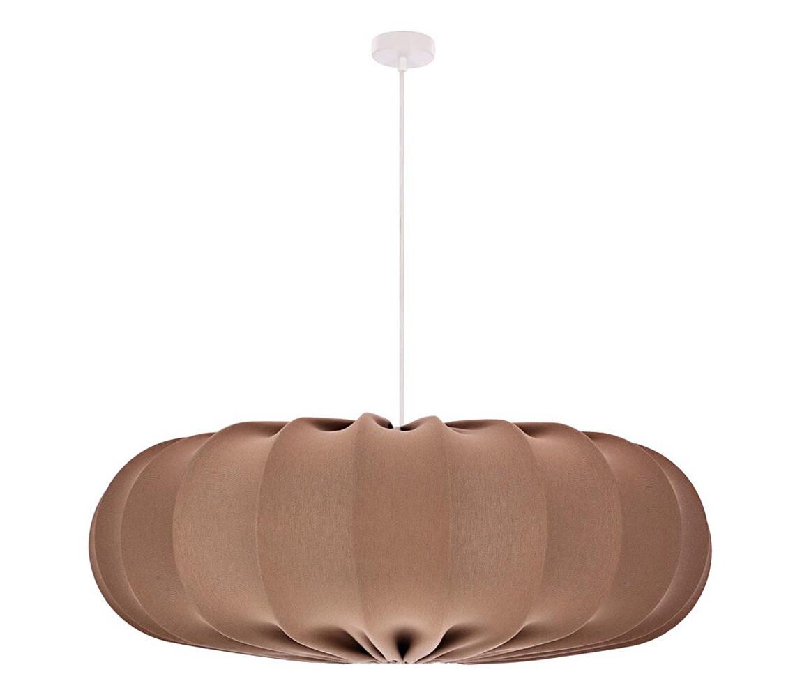 Lustr na lanku CAFEE 1xE27/40W/230V pr. 66 cm hnědá 31-39248