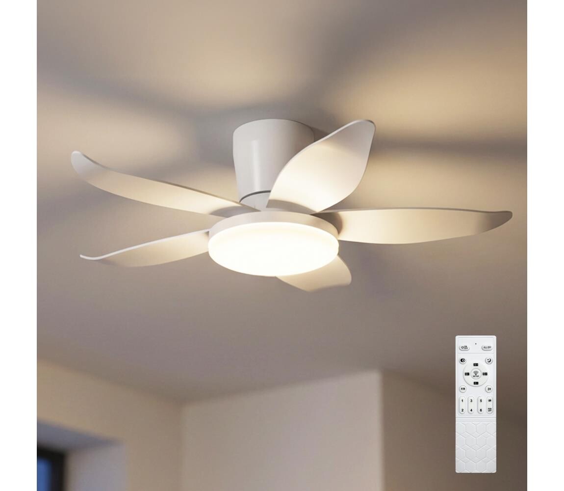 Brilagi - LED Stmívatelný stropní látor LED/32W/230V pr. 95 cm bílá + DO WF-OSD-183-WHT