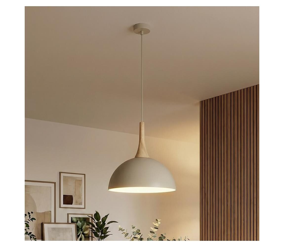 EMIBIG Lustr na lanku NAUTICA 1xGX53/12W/230V béžová 1672/1S
