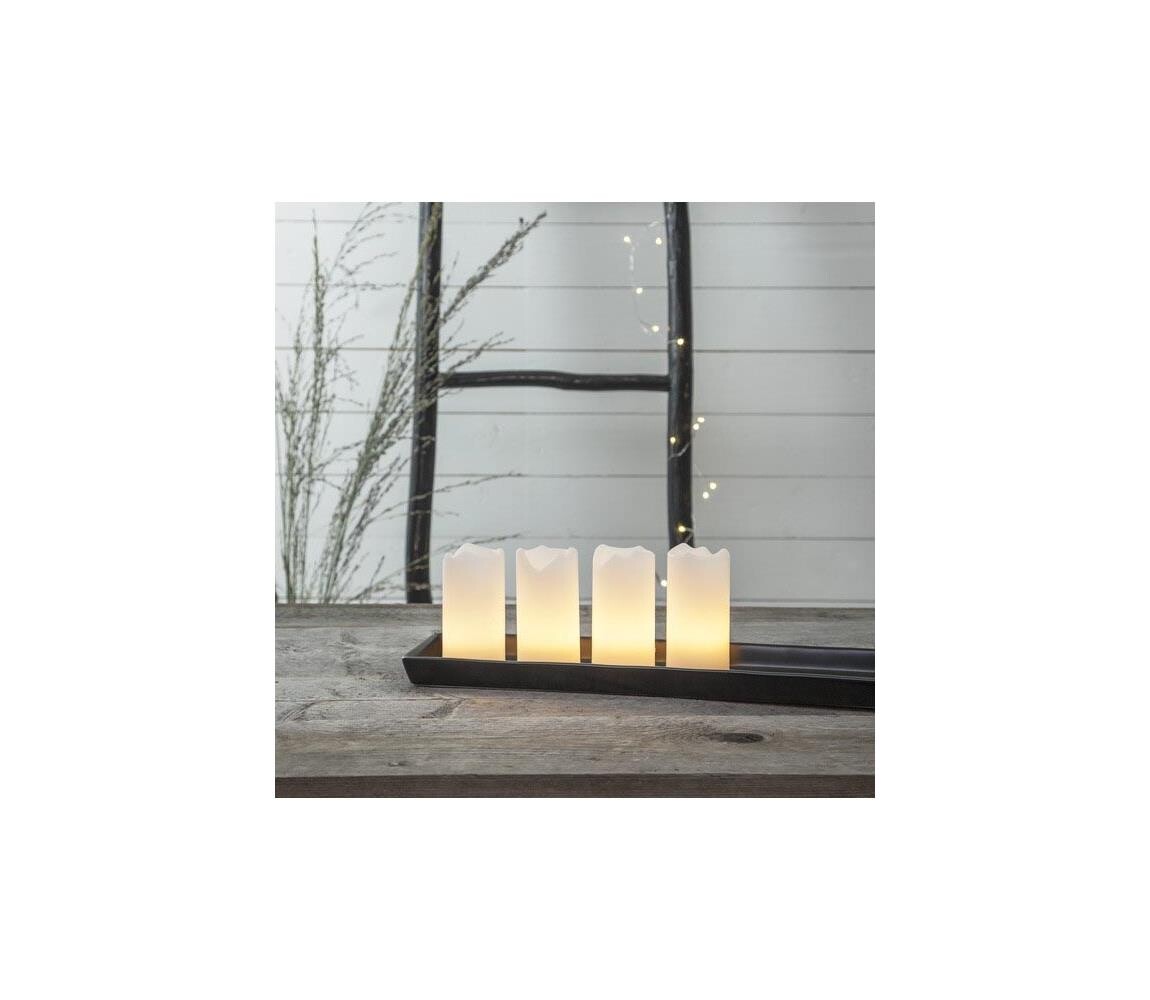 Eglo 410075 - SADA 4x LED Vánoční dekorace ADVENT 1xLED/0,18W/2xCR2032 + DO 067-11