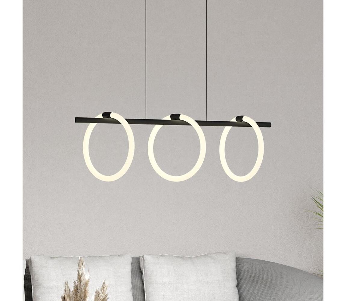 Eglo 900562 - LED Lustr na lanku CARANACOA 3xLED/9W/230V 900562