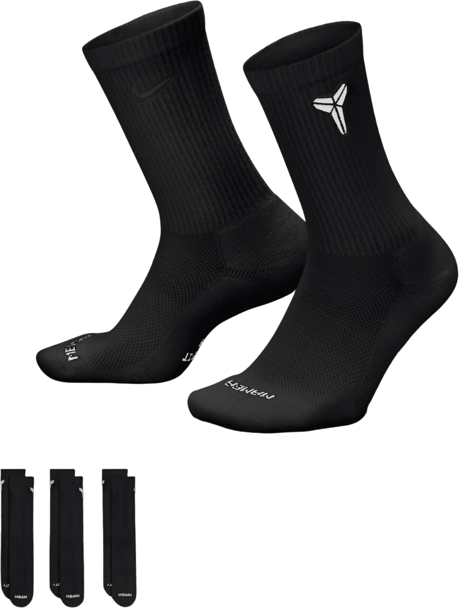 Ponožky Nike Kobe Crew 3 Pack Socks