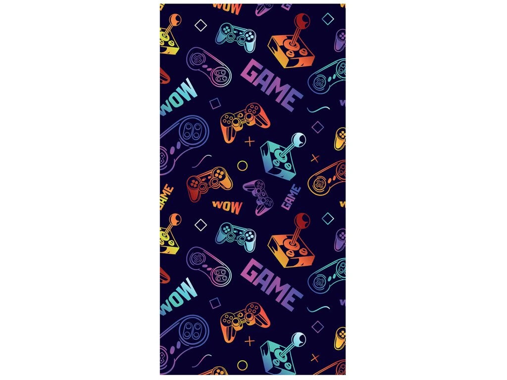 TipTrade Bavlněná froté osuška 70x140 cm - Never Ending Game