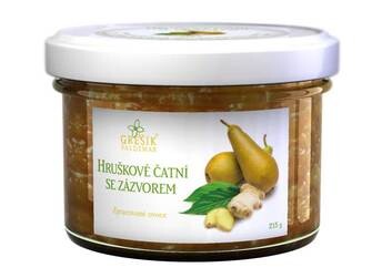 Valdemar Grešík Čatní Hruškové se zázvorem 215 g