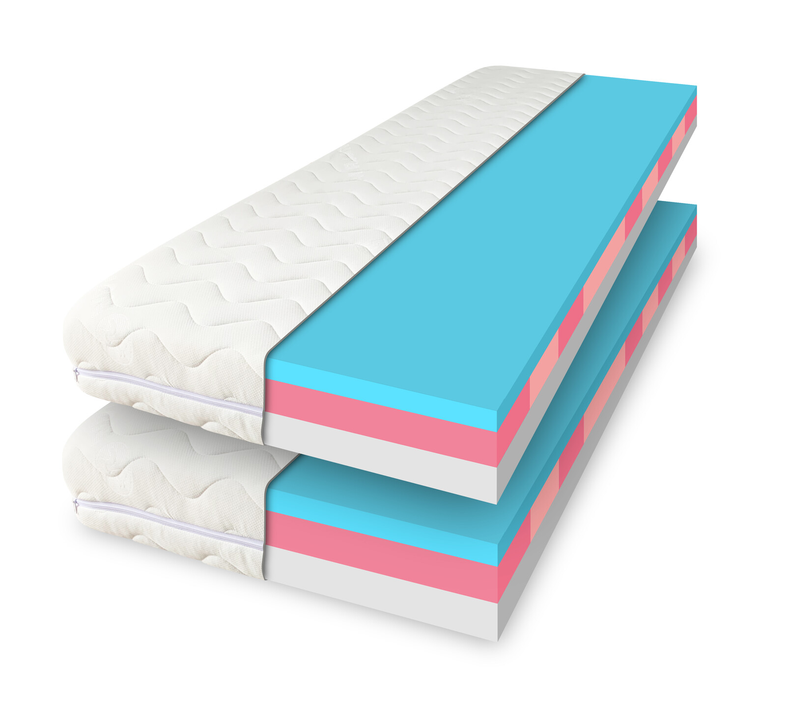 ComfortMatrace DIPLOMAT Comfort 1+1 (v balení 2 ks) Rozměr: 80x200 cm