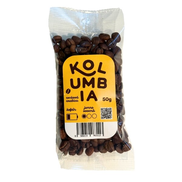 Káva Kolumbie - Vzorka 50g