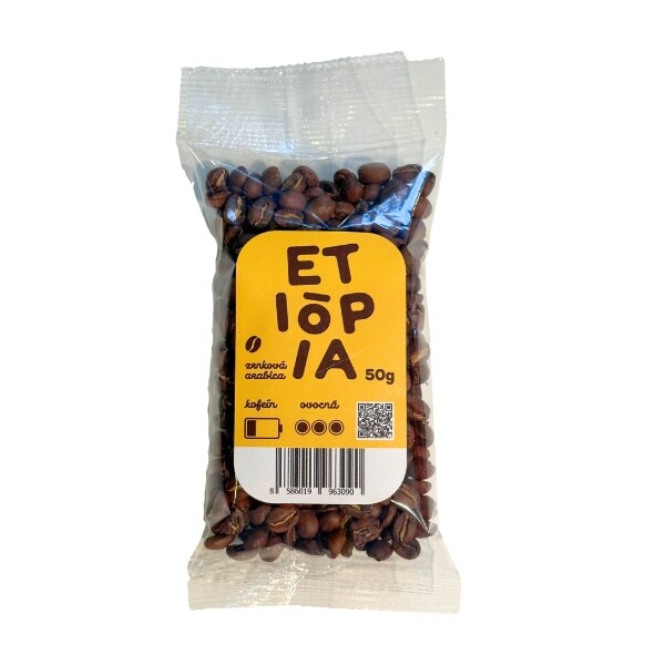 Káva Etiopie - Vzorka 50g