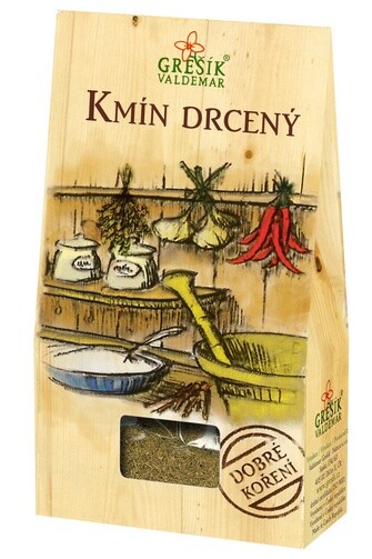 GREŠÍK Dobré koření Kmín drcený 50 g DMT 02/2026