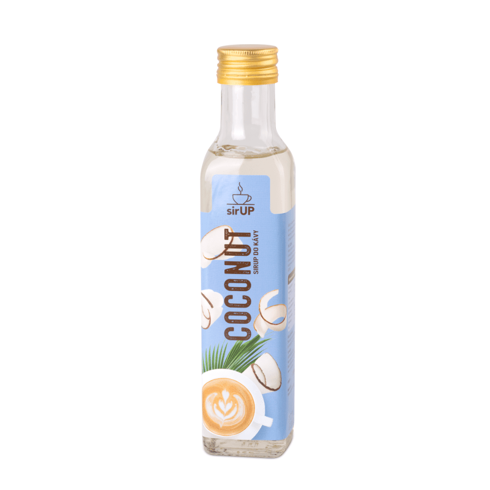 AROMATICA Sirup do kávy kokos 250 ml DMT 03/2026