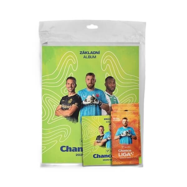 Fotbalové karty Chance liga 2025-2026 2. série Starter Pack