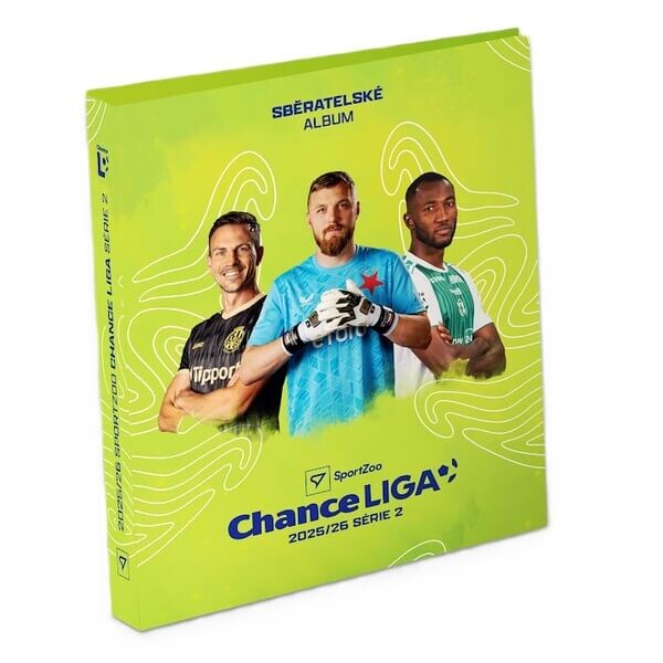 Album na karty Chance liga 2025-2026 2. série - deskové album