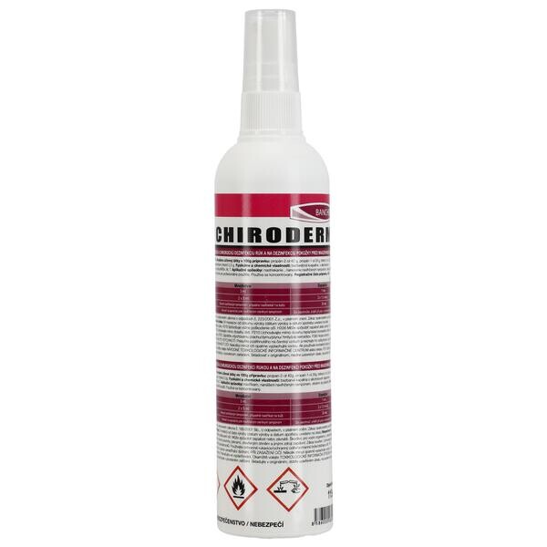 Dezinfekční roztok Chiroderm, 115 ml
