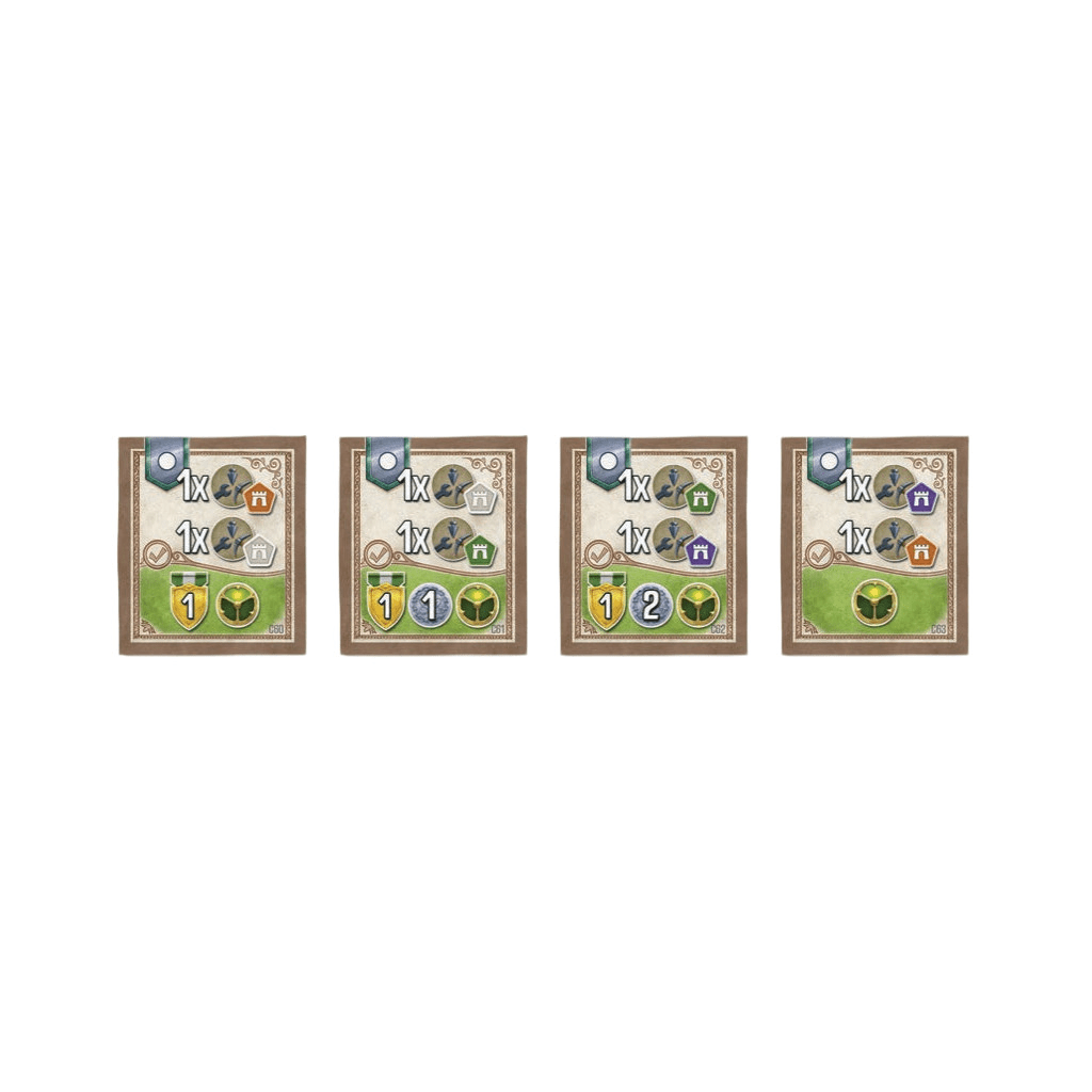 Board&Dice Nucleum: Starting Contracts Tiles Promo