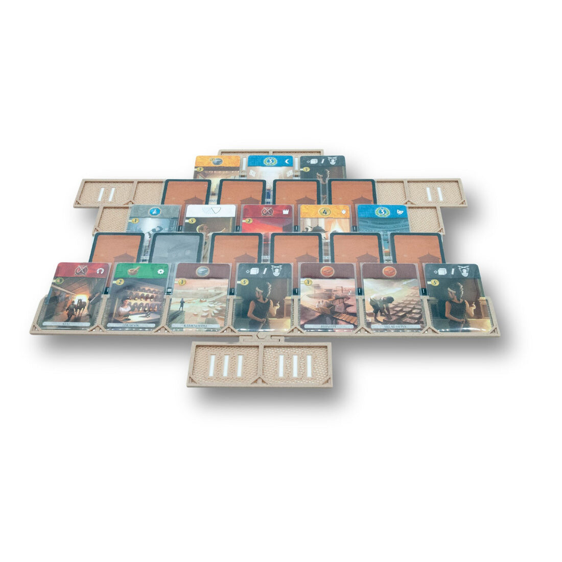 Woodneq 7 Divů světa: Duel - layout Varianta: Standard černá