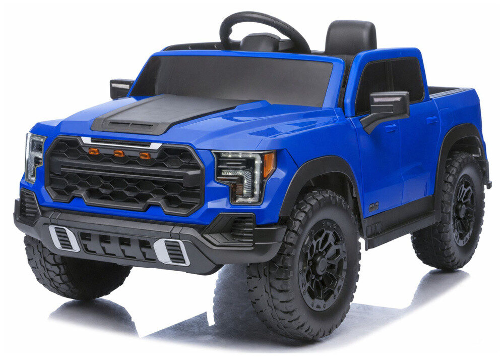 mamido Elektrické autíčko Pickup P4 12V 4x4 modré